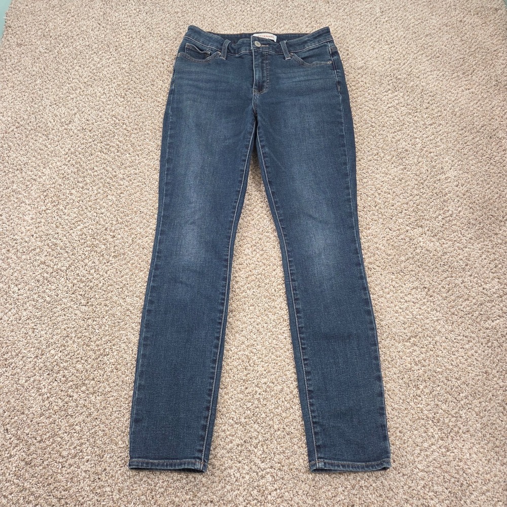 Lucky Brand Jeans Womens 4/27R Blue Hayden Skinny Dark Wash Stretch Denim